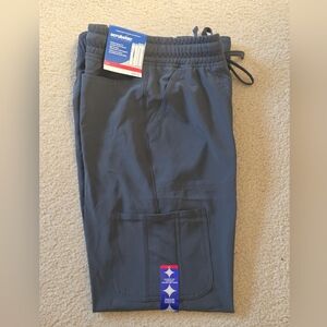 NWT Scrubstar Premium Scrub Pants Grey Small
